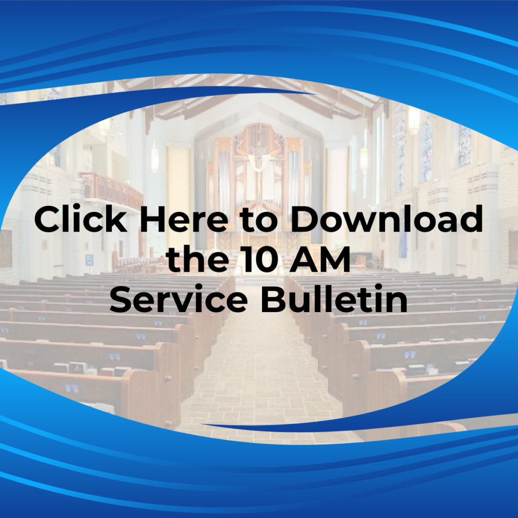 Download the 10 AM Service Bulletin PDF