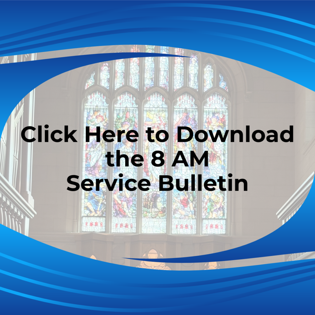 Download the 8 AM Service Bulletin PDF